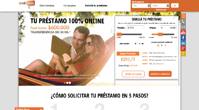 Crediclick - Préstamo de hasta $600 000