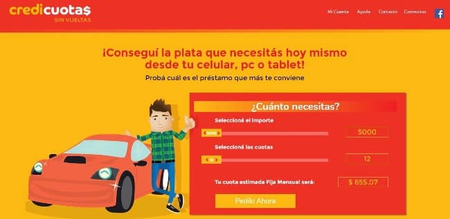 Credicuotas - Préstamo de hasta $50 000