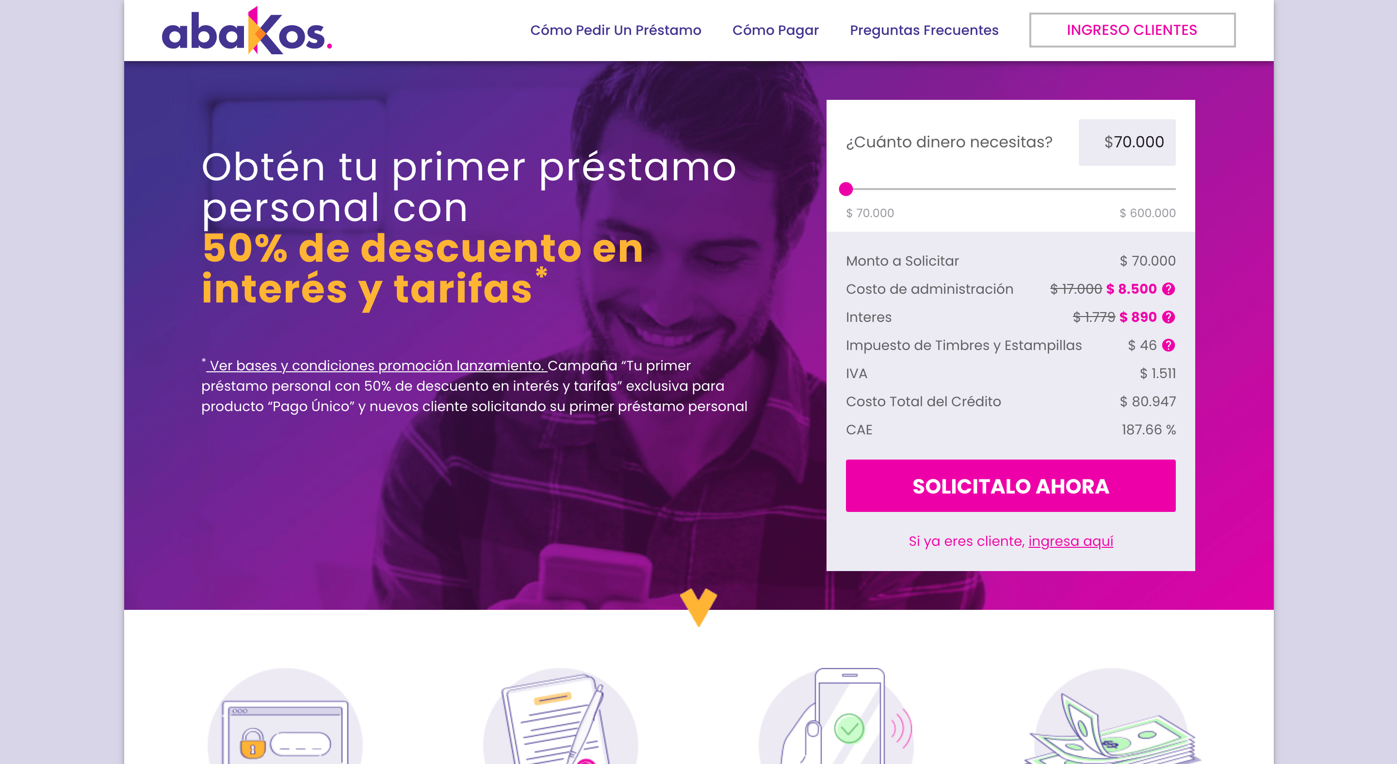 Abakos - Préstamos hasta $600 000