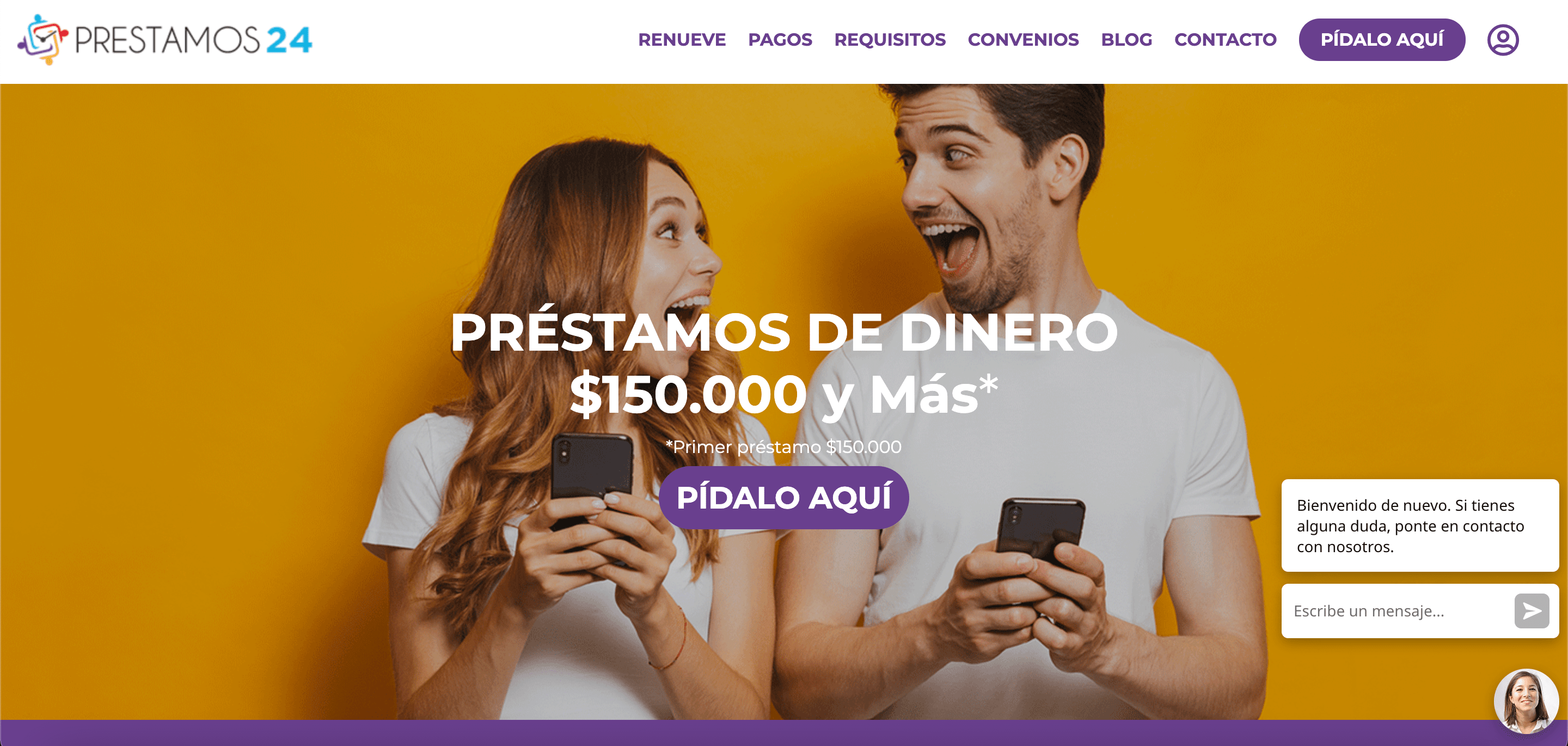 Préstamos24 - Préstamos hasta $150 000