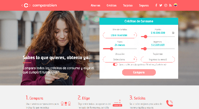 Comparabien - Préstamo de hasta $100 000 000