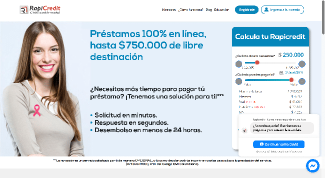 RapiCredit - Préstamo de hasta $750 000