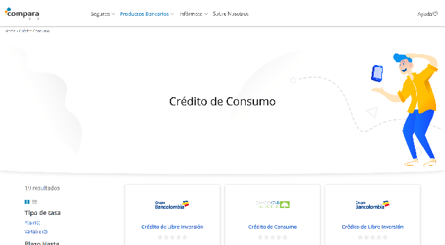 Compara Online - Préstamo de hasta $100 000 000