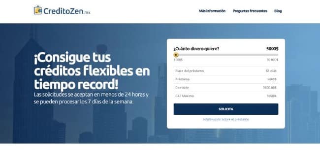 CreditoZen - Préstamo de hasta $10 000